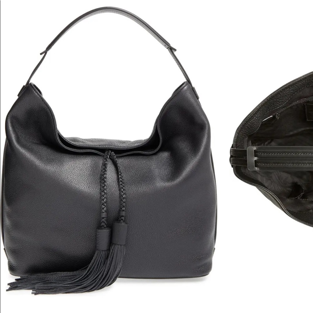 Rebecca Minkoff isobel hobo black leather purse